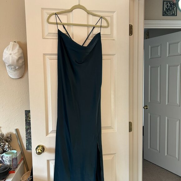 NWT Banana Republic Midi Slip Dress - Size L - Picture 2 of 7